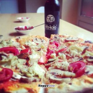 Vegan Pizza  at Amara Stühlinger in Freiburg