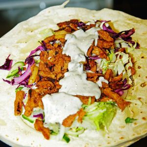 Vegan Döner at Amara Stühlinger in Freiburg