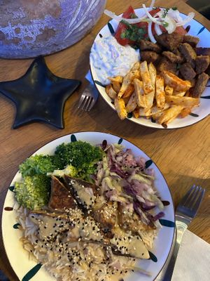   at Veganistan in Athens