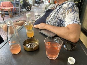 Kombucha homemadee  at Veganistan in Athens