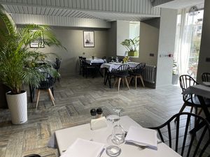 Inside changed  at Falafel in Tashkent