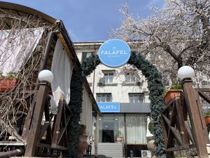 New name of the restaurant. Used to be Shalom.  at Falafel in Tashkent