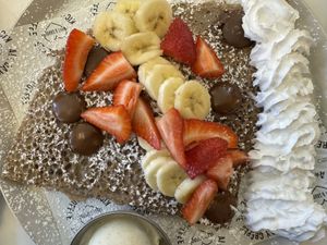 vegan everything  at Crepeaffaire - Hippodrome in London