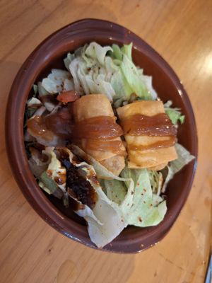 Rollitos kimchi at La Lupe in Almeria