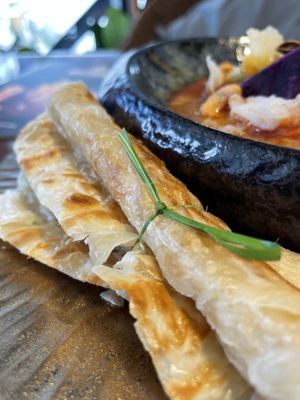 Thai roti! 10/10 #Veganuary at Vegan Mahanakhon in Bangkok