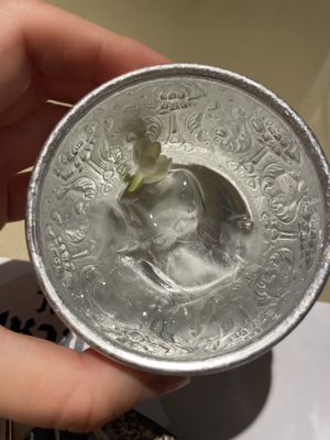 Refreshing infused water  #Veganuary at Vegan Mahanakhon in Bangkok