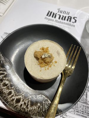Peanut cake  #Veganuary at Vegan Mahanakhon in Bangkok