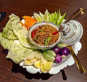 Nam Prik at Vegan Mahanakhon in Bangkok