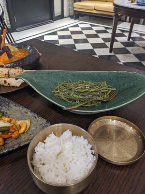 Morning Glory at Vegan Mahanakhon in Bangkok