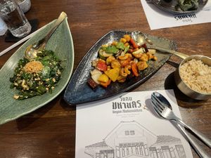   at Vegan Mahanakhon in Bangkok