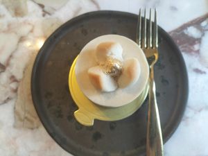 dessert at Vegan Mahanakhon in Bangkok