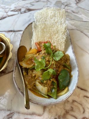 From the special edition chinese menu for lunar new years  at Vegan Mahanakhon in Bangkok