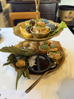 sampler  at Vegan Mahanakhon in Bangkok