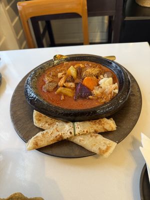 madman curry  at Vegan Mahanakhon in Bangkok