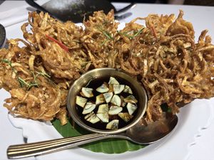 Banana Blossomm  at Vegan Mahanakhon in Bangkok
