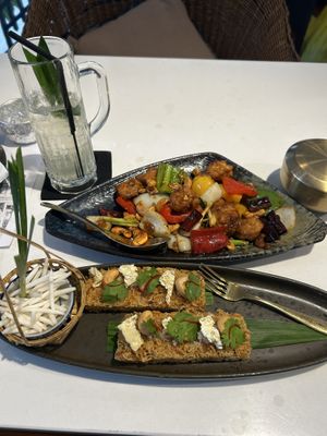   at Vegan Mahanakhon in Bangkok