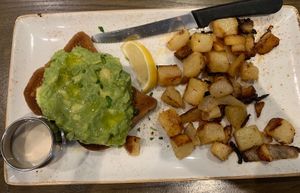 Avocado toast with potato  #Veganuary at First Watch in Winter Haven
