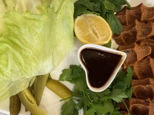 nom nom #Veganuary at Cigköftem - Karl Marx in Berlin