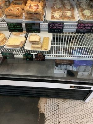 notice: in the middle, vegan tortilla wrap  at Ash Coffee in Atlanta