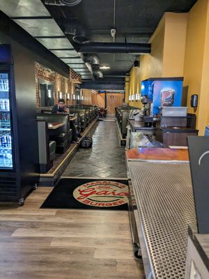 Inside at Gaia Masala & Burger in Denver