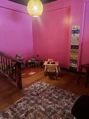 Kids area  at Café Mas in Chicago