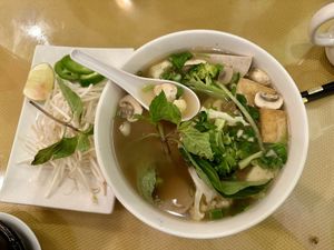 Pho  #Veganuary at Chay Restaurant in Falls Church