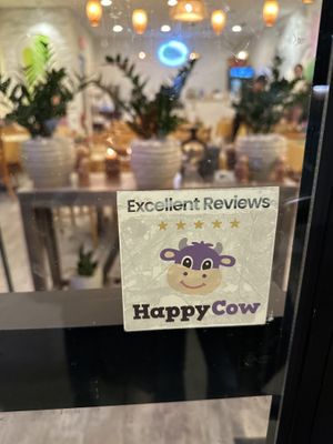 Well deserved!  #Veganuary at Chay Restaurant in Falls Church