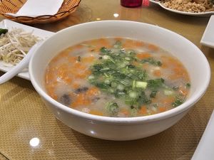 Congee at Chay Restaurant in Falls Church
