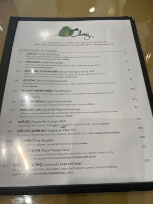   at Chay Restaurant in Falls Church