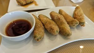 Fried avocado at Chay Restaurant in Falls Church