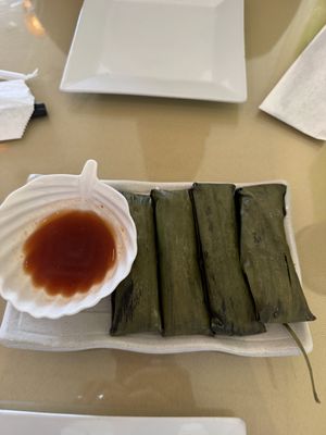 Vegan escargot Ham  at Chay Restaurant in Falls Church