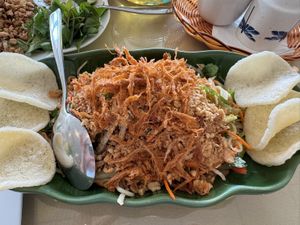 Royal papaya saladd  at Chay Restaurant in Falls Church