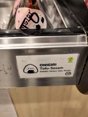 Frische Vegane Onigiri at MAM - Modern Asia Market in Seiersberg