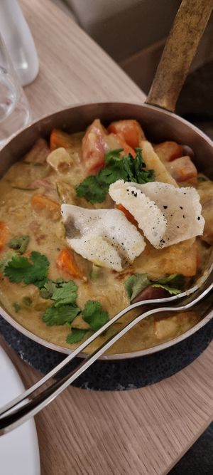 Vegan japanese curry at Chère Amie in Strasbourg