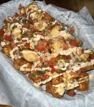 Loaded tots   at Tim's Tavern in Seattle