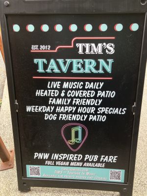   at Tim's Tavern in Seattle
