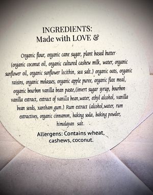 So happy with the quality of these cookies.   at Priscilla's Gourmet Coffee Tea & Gifts in Burbank