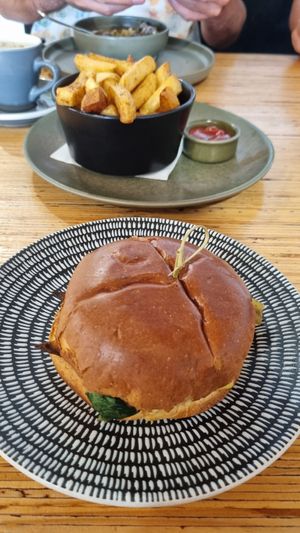 Vegan roll from cabinet at Kāinga Eatery in Wellington