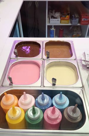 Topping sauces at MYKIKI in Melbourne