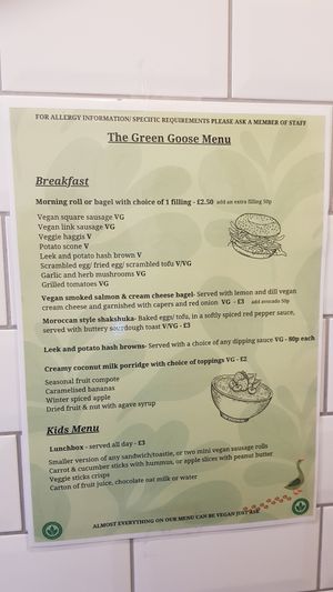  at The Green Goose in Glasgow