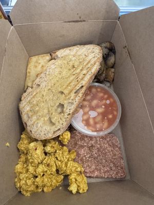Breakfast box   at The Green Goose in Glasgow