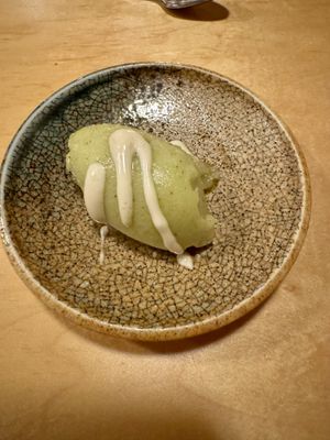 Fennel sorbet  at Cook Weaver in Seattle
