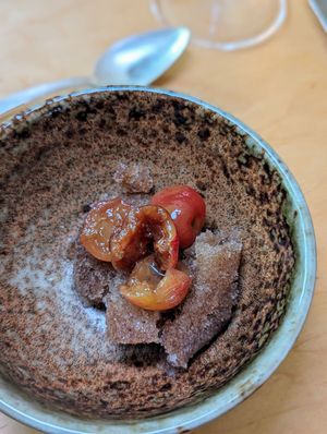 Intermezzo root beer and cherries at Cook Weaver in Seattle