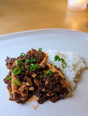 Mapo tofu at Cook Weaver in Seattle