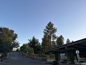 Parking lot outside  at Briar Patch Co-op Community Market in Grass Valley