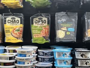 Lots of vegan options!  at Briar Patch Co-op Community Market in Grass Valley