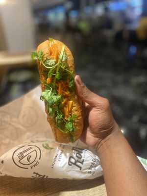Tofu banh mi  at Roll'd - Westfield in Sydney