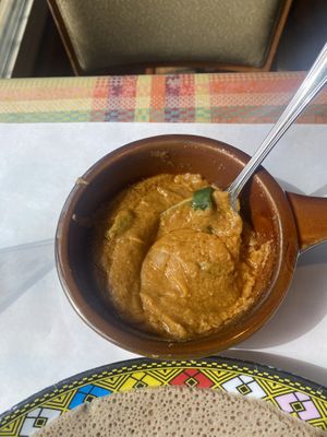 Shiro  at Enjera in Arlington