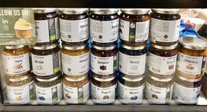 Housemade preserves at Gelateria La Romana in Dubai