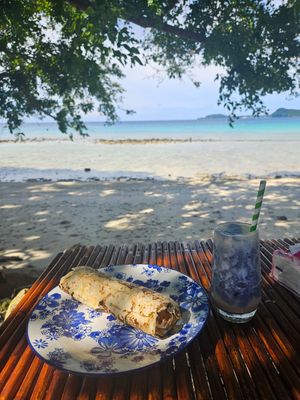Falafel Wrap at Pachamama Indah in Kota Sabang